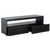 SAFAVIEH Kaitlyn 2-Drawer 1-Shelf Entertainment Media Stand (Fits Up To 55" Flatscreen TV) - 48Wx16Dx17H