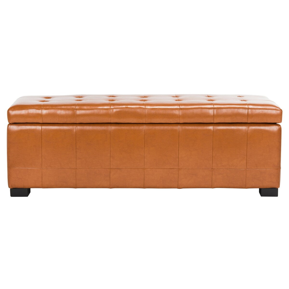 SAFAVIEH Karrie Large Brown Storage Bench