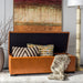 SAFAVIEH Karrie Large Brown Storage Bench