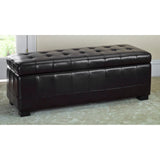 SAFAVIEH Karrie Large Brown Storage Bench