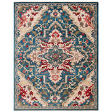 SAFAVIEH Kashan Cherrie Oriental Rug with Fringe