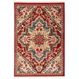 SAFAVIEH Kashan Cherrie Oriental Rug with Fringe