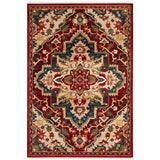 SAFAVIEH Kashan Cherrie Oriental Rug with Fringe