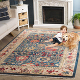 SAFAVIEH Kashan Laureen Oriental Rug with Fringe