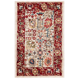 SAFAVIEH Kashan Laureen Oriental Rug with Fringe