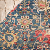 SAFAVIEH Kashan Laureen Oriental Rug with Fringe