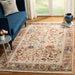 SAFAVIEH Kashan Laureen Oriental Rug with Fringe