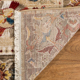 SAFAVIEH Kashan Laureen Oriental Rug with Fringe