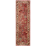 SAFAVIEH Kashan Laureen Oriental Rug with Fringe