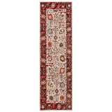 SAFAVIEH Kashan Laureen Oriental Rug with Fringe