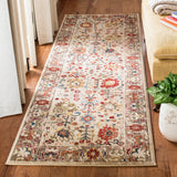 SAFAVIEH Kashan Laureen Oriental Rug with Fringe