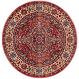 SAFAVIEH Kashan Marybeth Oriental Rug with Fringe