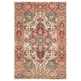 SAFAVIEH Kashan Marybeth Oriental Rug with Fringe