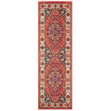 SAFAVIEH Kashan Marybeth Oriental Rug with Fringe