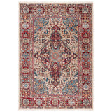 SAFAVIEH Kashan Marybeth Oriental Rug with Fringe