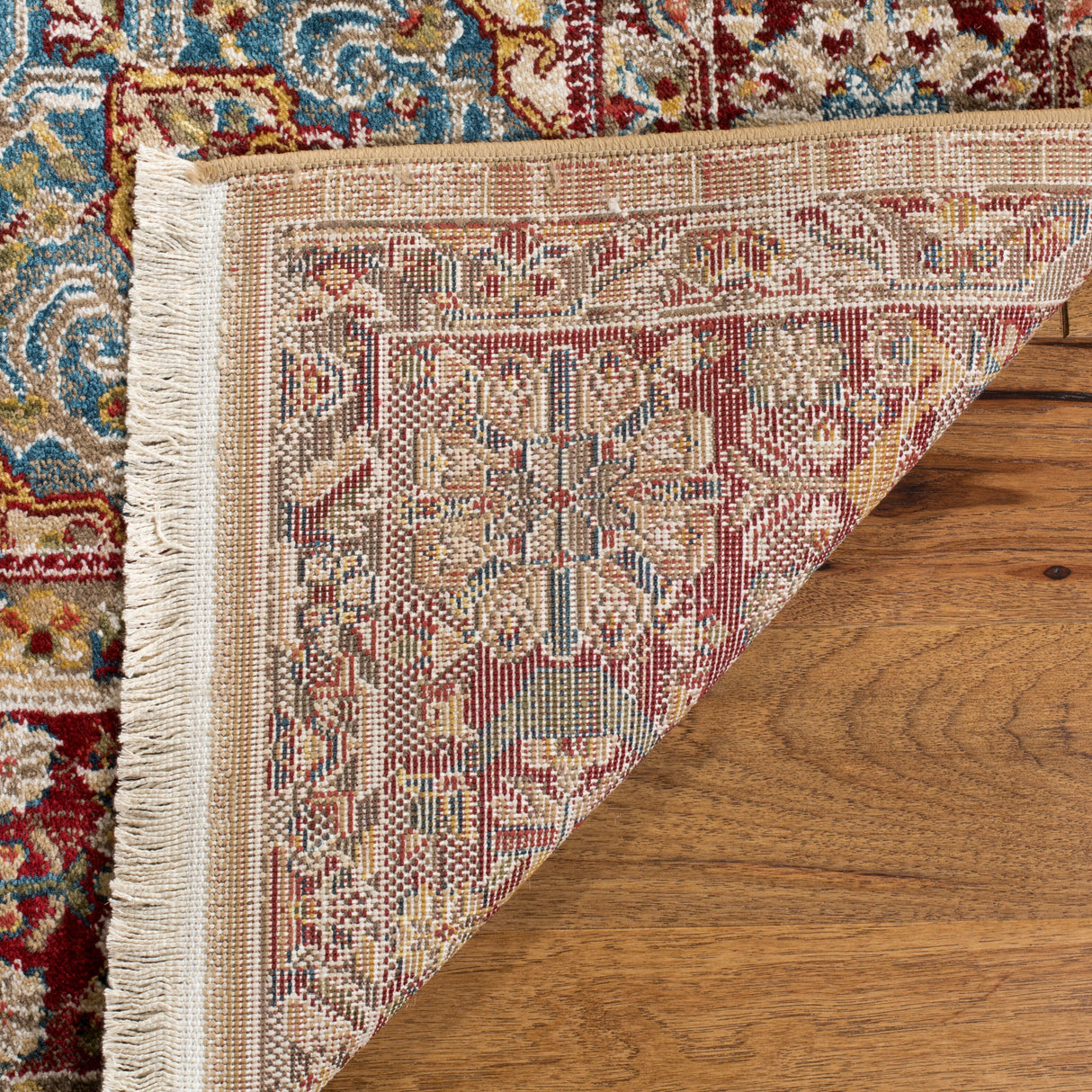 SAFAVIEH Kashan Marybeth Oriental Rug with Fringe