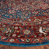 SAFAVIEH Kashan Marybeth Oriental Rug with Fringe