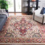 SAFAVIEH Kashan Marybeth Oriental Rug with Fringe