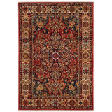 SAFAVIEH Kashan Marybeth Oriental Rug with Fringe