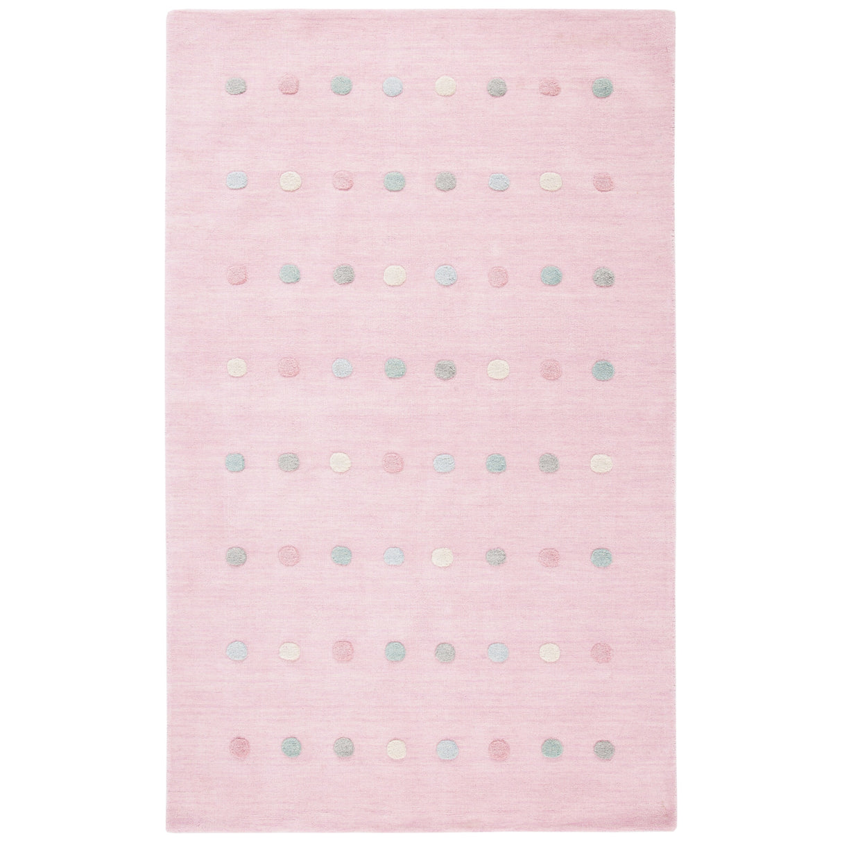 SAFAVIEH Kids Karan Polka Dot Wool Rug