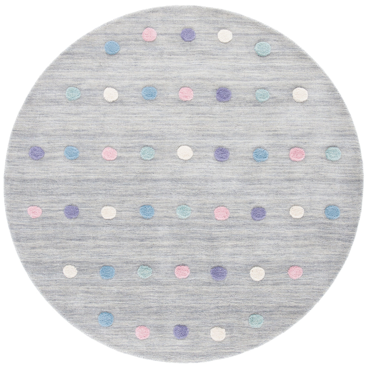 SAFAVIEH Kids Karan Polka Dot Wool Rug