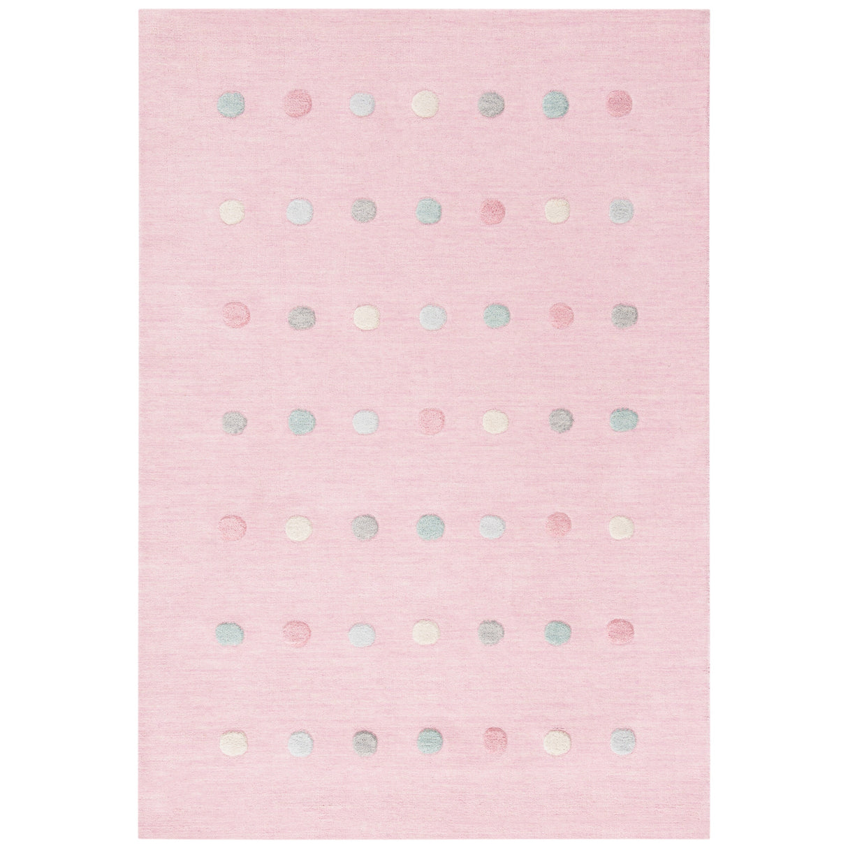 SAFAVIEH Kids Karan Polka Dot Wool Rug