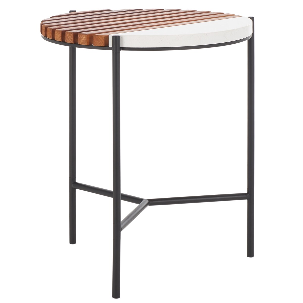 SAFAVIEH Kira End Table - 18" W x 19" D x 22" H - 18Wx19Dx22H