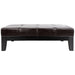 SAFAVIEH Kirsten Solid Wood Cocktail Ottoman