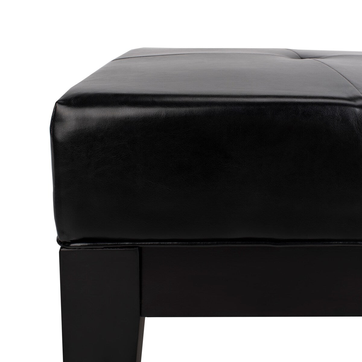 SAFAVIEH Kirsten Solid Wood Cocktail Ottoman