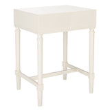 SAFAVIEH Kizzie 1-Drawer Accent Table - 19" W x 15.8" L x 26" H - 19Wx16Dx26H