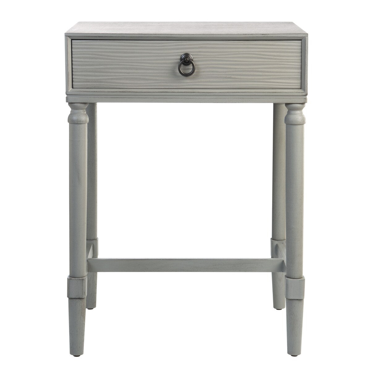 SAFAVIEH Kizzie 1-Drawer Accent Table - 19" W x 15.8" L x 26" H - 19Wx16Dx26H