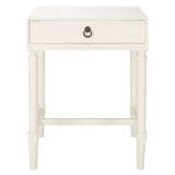 SAFAVIEH Kizzie 1-Drawer Accent Table - 19" W x 15.8" L x 26" H - 19Wx16Dx26H