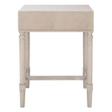 SAFAVIEH Kizzie 1-Drawer Accent Table - 19" W x 15.8" L x 26" H - 19Wx16Dx26H