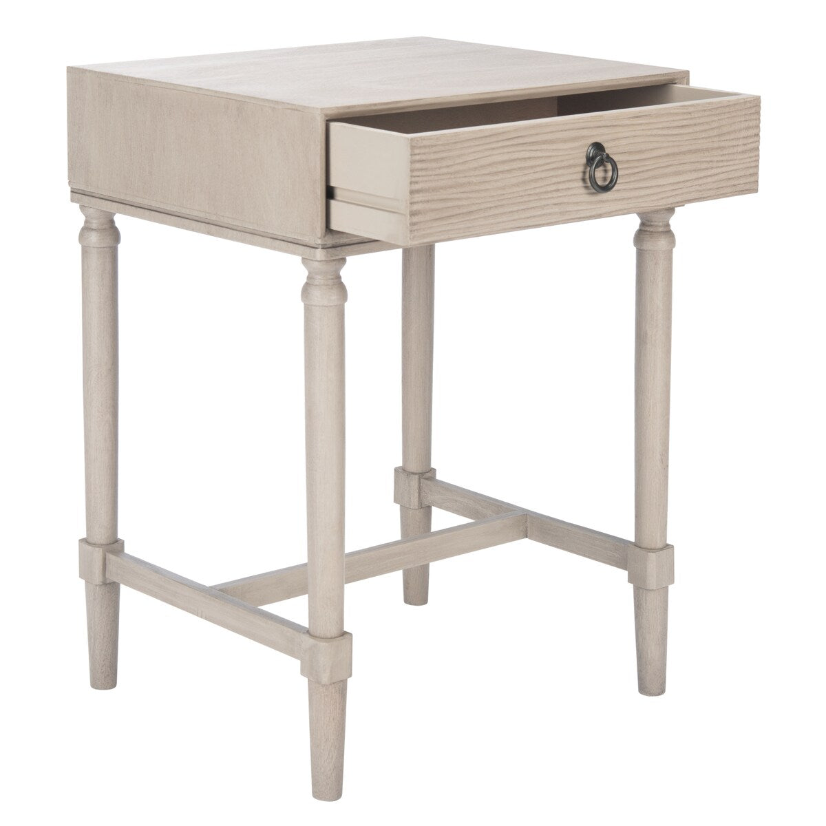 SAFAVIEH Kizzie 1-Drawer Accent Table - 19" W x 15.8" L x 26" H - 19Wx16Dx26H