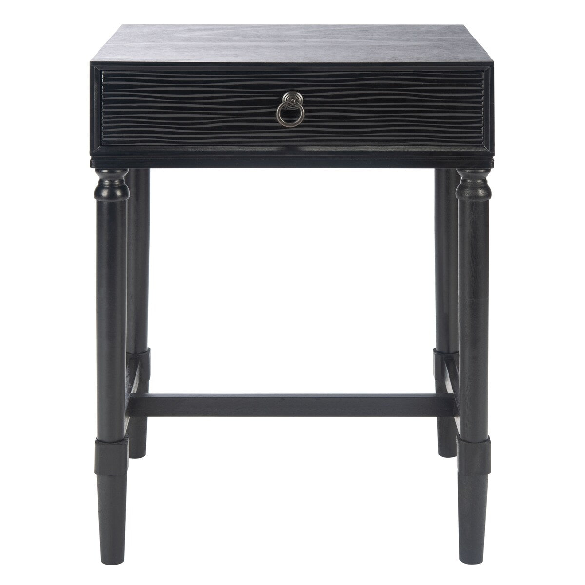 SAFAVIEH Kizzie 1-Drawer Accent Table - 19" W x 15.8" L x 26" H - 19Wx16Dx26H