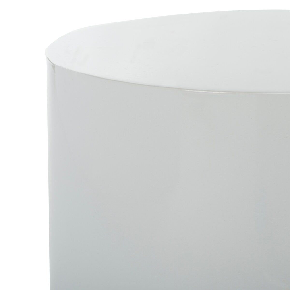 SAFAVIEH Klotilde White/ Gold Round Side Table - 18" x 18" x 18" - 18Wx18Dx18H