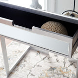 SAFAVIEH Koidula 1 Drawer Mirrored Accent Table - 23" W x 16" D x 26" H - 23Wx16Dx26H