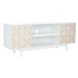 SAFAVIEH Krysta 3 Shelf Patterned Media Stand - 54" W x 15" D x 22" H - 54Wx15Dx22H