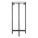 SAFAVIEH Kulli Round Top Drink Table - 10 In. W x 10 In. D x 26 In. H - 10Wx10Dx26H