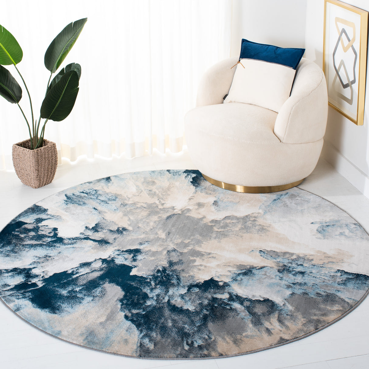 SAFAVIEH Lagoon Rona Modern Rug