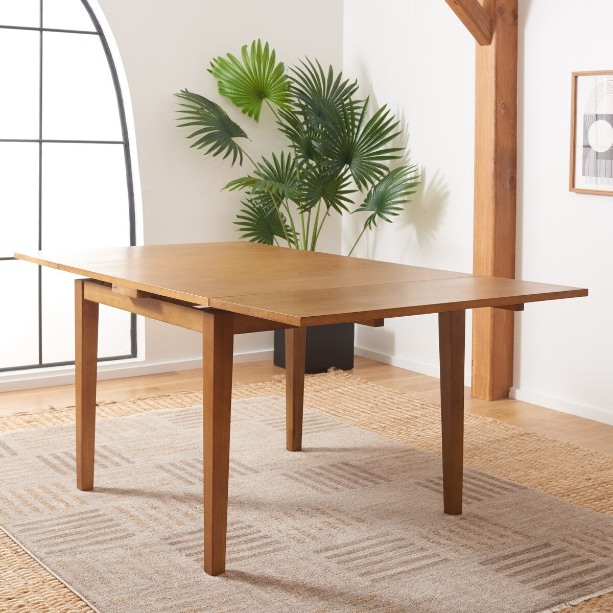 SAFAVIEH Laurine Extension Dining Table - 70 In. W x 38 In. D x 30 In. H - 70Wx38Dx30H