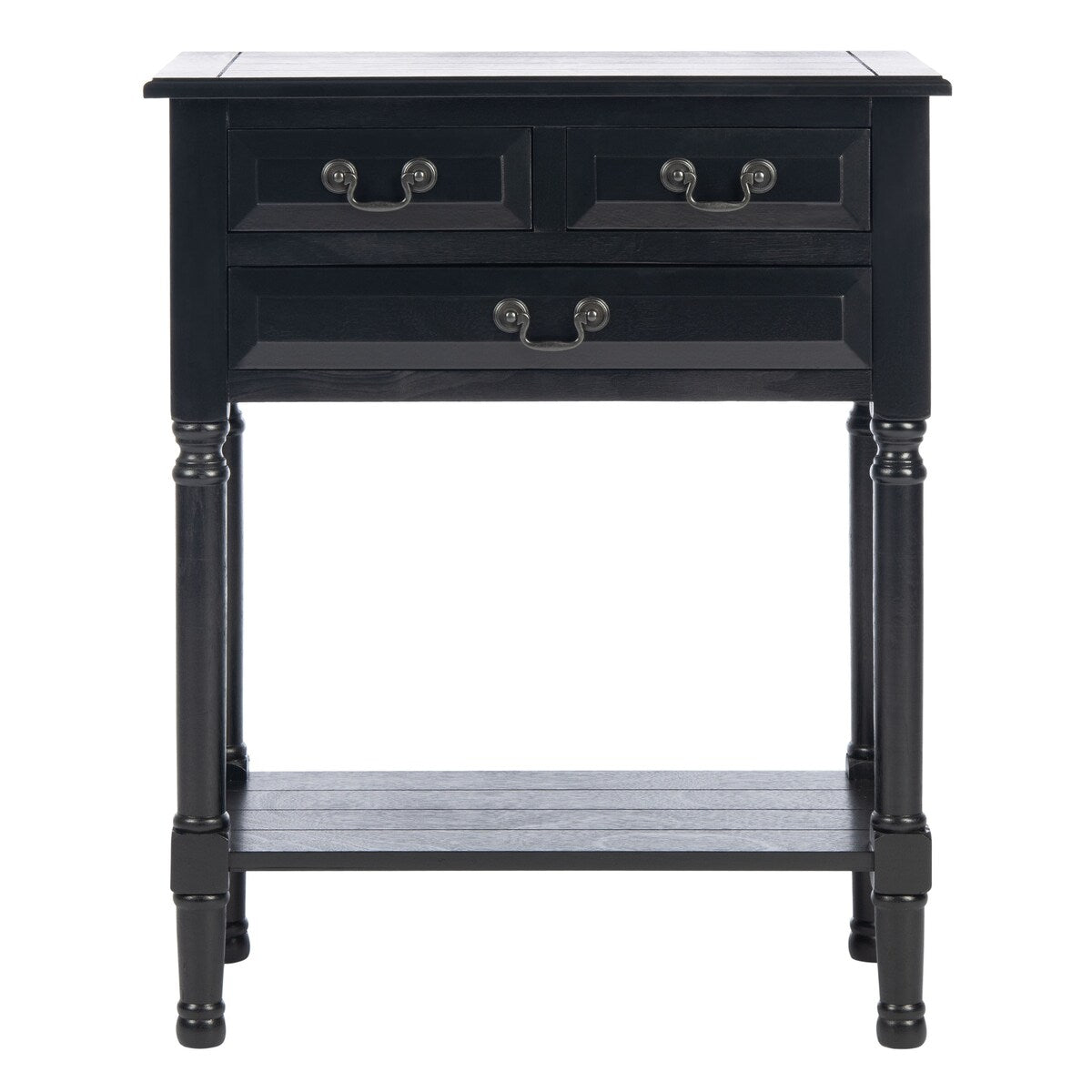 SAFAVIEH Leaner 3-Drawer Console Table - 23.5" W x 13" L x 29.5" H - 24Wx13Dx30H