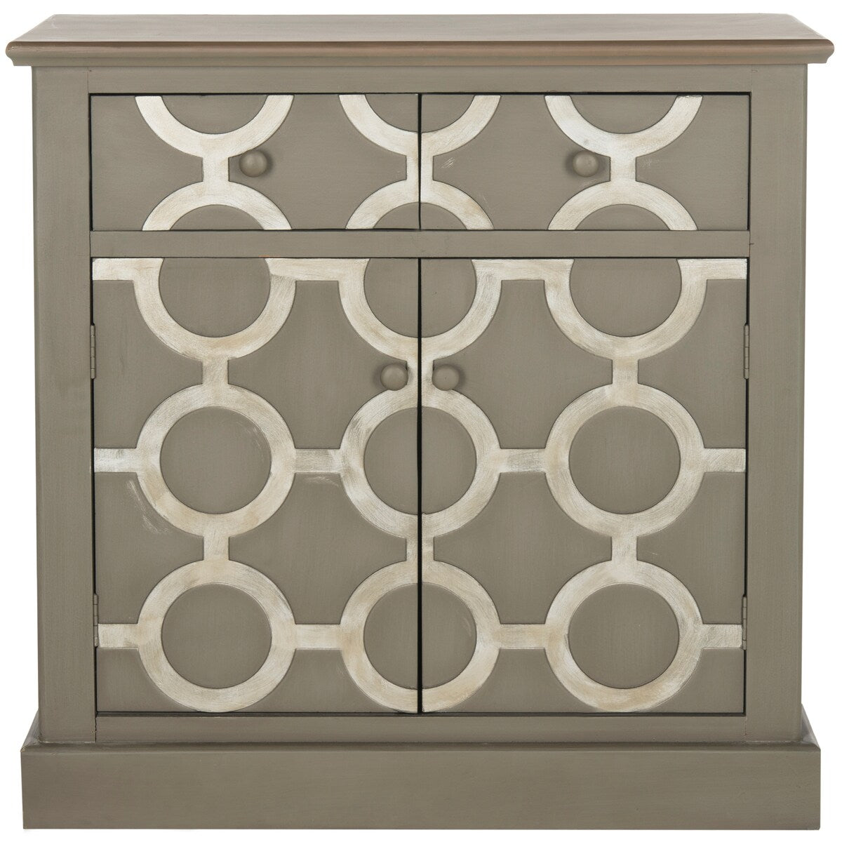 SAFAVIEH Leitha Grey Storage Chest - 29Wx15Dx29H