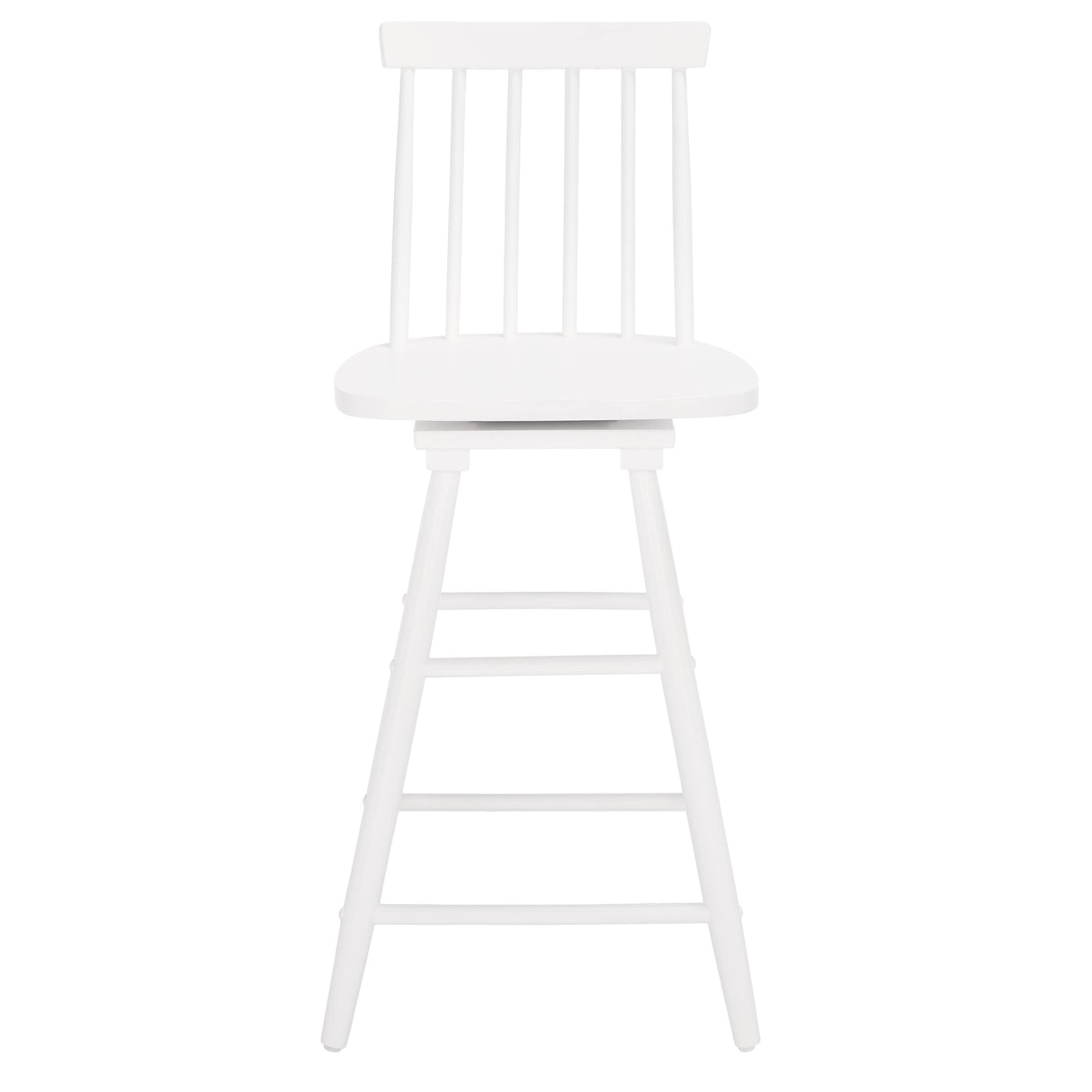 SAFAVIEH Lelah Swivel 25-inch Counter Stool - 17 In. W x 17 In. D x 40 In. H - 17Wx17Dx40H