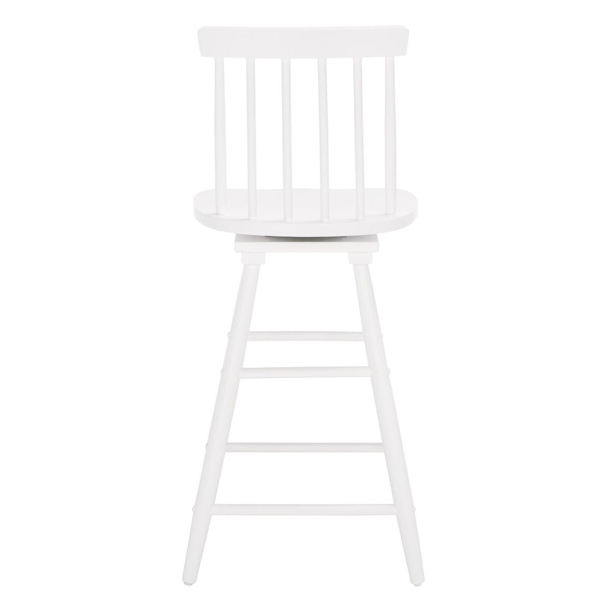 SAFAVIEH Lelah Swivel 25-inch Counter Stool - 17 In. W x 17 In. D x 40 In. H - 17Wx17Dx40H