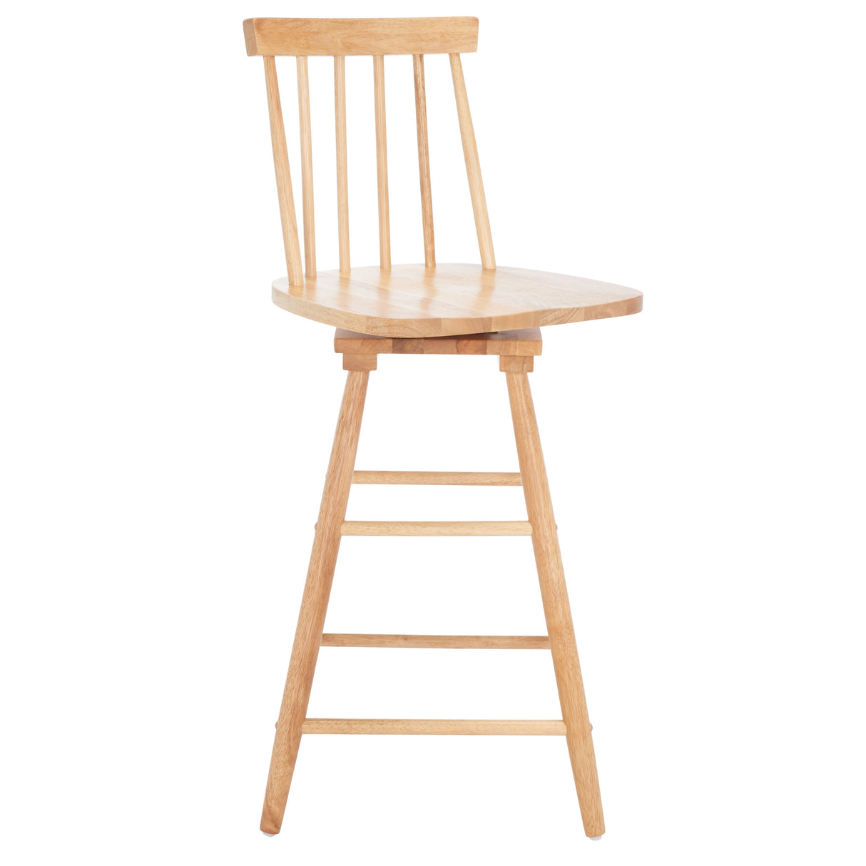 SAFAVIEH Lelah Swivel 25-inch Counter Stool - 17 In. W x 17 In. D x 40 In. H - 17Wx17Dx40H