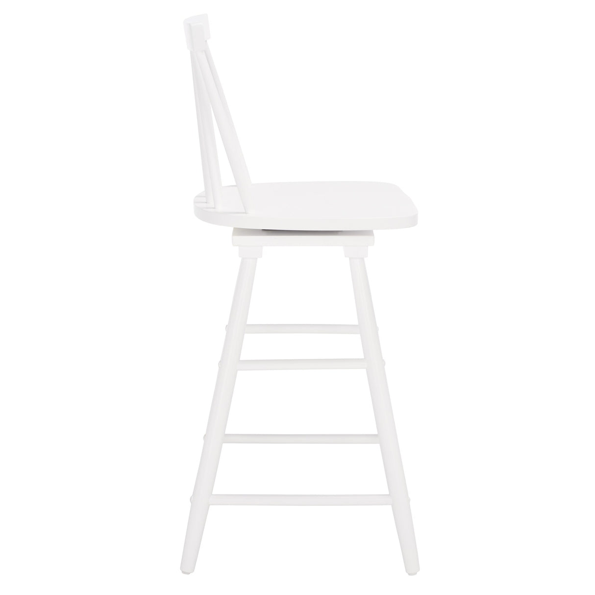 SAFAVIEH Lelah Swivel 25-inch Counter Stool - 17 In. W x 17 In. D x 40 In. H - 17Wx17Dx40H