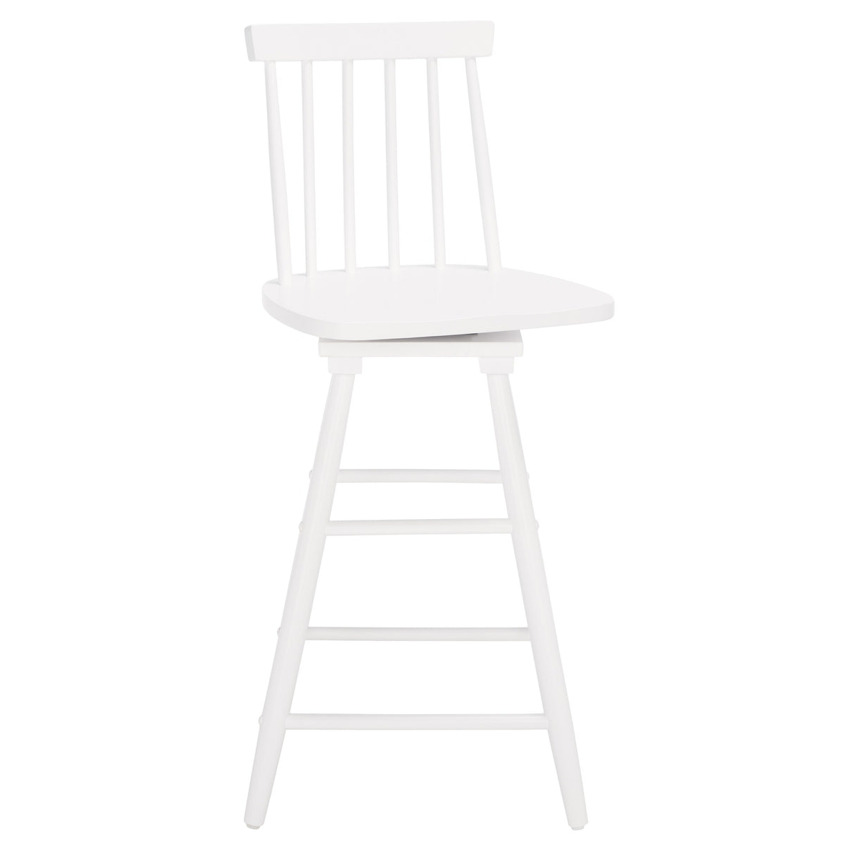 SAFAVIEH Lelah Swivel 25-inch Counter Stool - 17 In. W x 17 In. D x 40 In. H - 17Wx17Dx40H