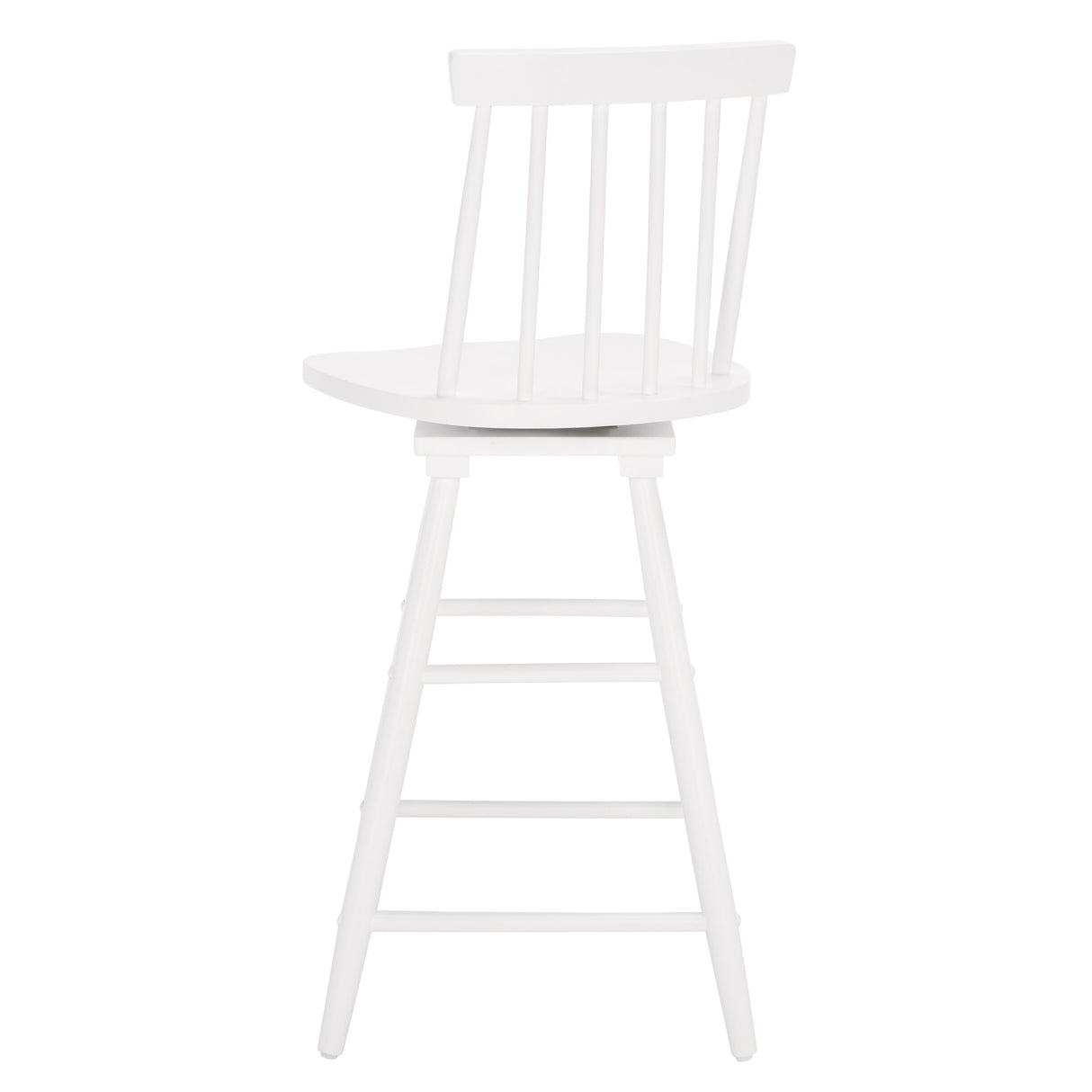 SAFAVIEH Lelah Swivel 25-inch Counter Stool - 17 In. W x 17 In. D x 40 In. H - 17Wx17Dx40H