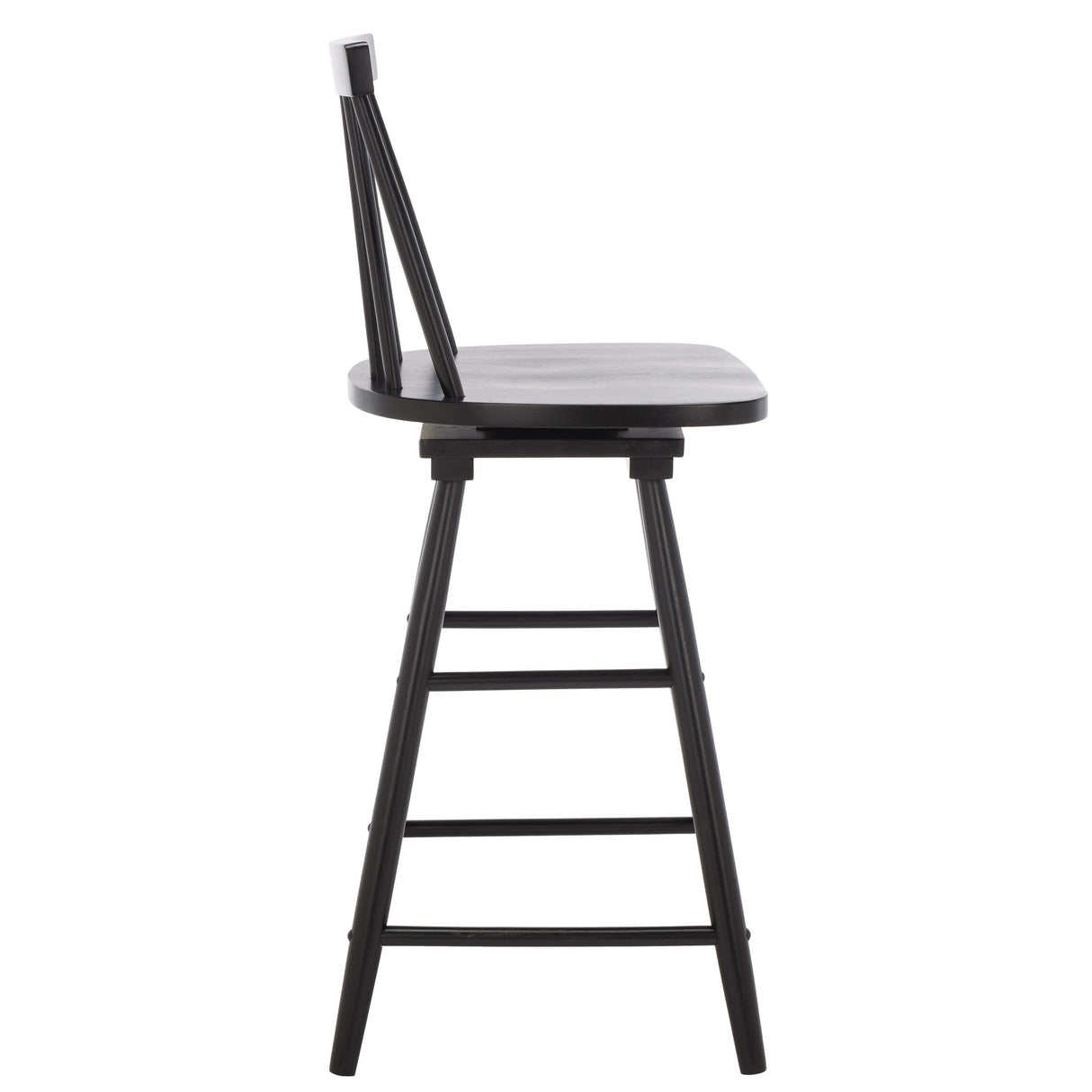 SAFAVIEH Lelah Swivel 25-inch Counter Stool - 17 In. W x 17 In. D x 40 In. H - 17Wx17Dx40H